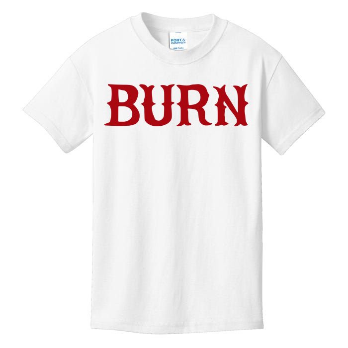 Burn Red Lighter Kids T-Shirt