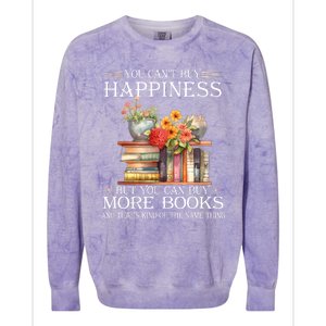 Books Reading Lovers Bookworm Funny Librarian Book Nerd Read Colorblast Crewneck Sweatshirt