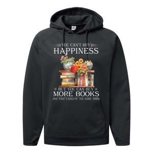 Books Reading Lovers Bookworm Funny Librarian Book Nerd Read Performance Fleece Hoodie