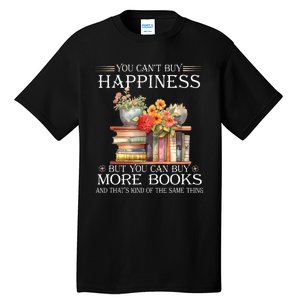 Books Reading Lovers Bookworm Funny Librarian Book Nerd Read Tall T-Shirt