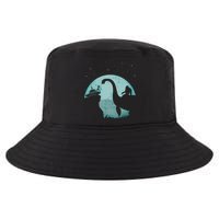 Bigfoot Riding Loch Ness Monster Sasquatch Ufo Abduction Cool Comfort Performance Bucket Hat