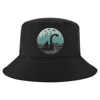 Bigfoot Riding Loch Ness Monster Nessie Funny Sasquatch Ufo Cool Comfort Performance Bucket Hat
