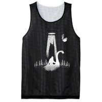 Bigfoot Riding Loch Ness Monster Nessie Funny Sasquatch Ufo Mesh Reversible Basketball Jersey Tank