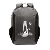 Bigfoot Riding Loch Ness Monster Nessie Funny Sasquatch Ufo Vector Backpack