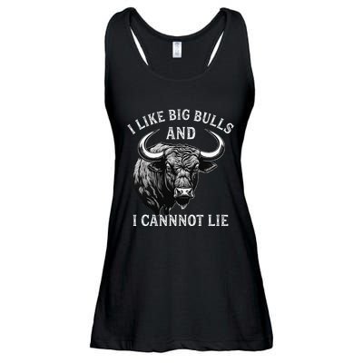 Bull Riding Like Big Bulls Rodeo Bull Rider Western Cowboy Ladies Essential Flowy Tank