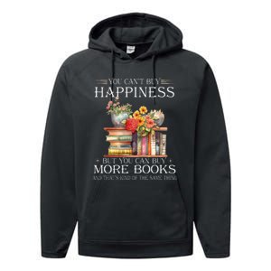 Books Reading Lovers Bookworm Funny Librarian Book Nerd Read Performance Fleece Hoodie