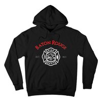 Baton Rouge Louisiana Fire Rescue Department Firefighters Hoodie