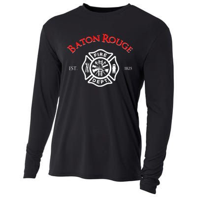 Baton Rouge Louisiana Fire Rescue Department Firefighters Cooling Performance Long Sleeve Crew