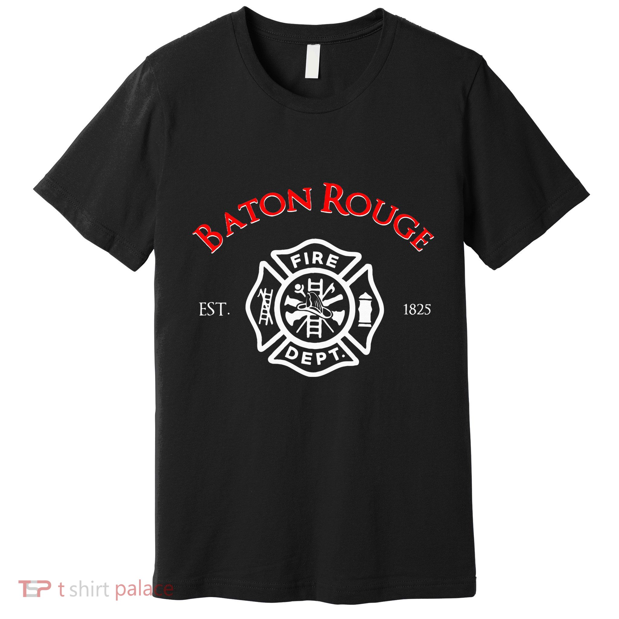 Baton Rouge Louisiana Fire Rescue Department Firefighters Premium T-Shirt