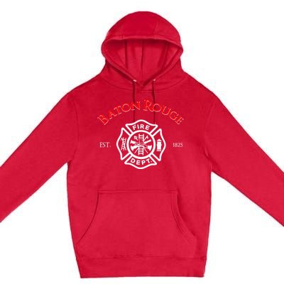 Baton Rouge Louisiana Fire Rescue Department Firefighters Premium Pullover Hoodie