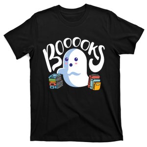 Book Reading Lover Halloween Ghost Librarian Reading Club T-Shirt