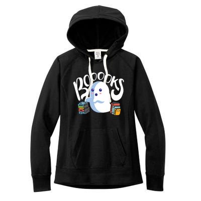 Book Reading Lover Halloween Ghost Librarian Reading Club Women's Fleece Hoodie