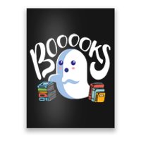 Book Reading Lover Halloween Ghost Librarian Reading Club Poster