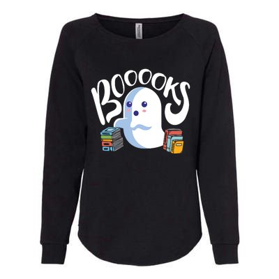 Book Reading Lover Halloween Ghost Librarian Reading Club Womens California Wash Sweatshirt