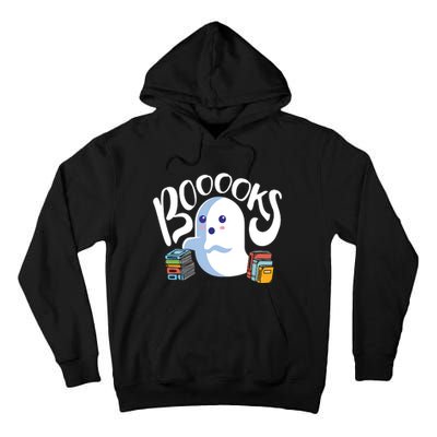 Book Reading Lover Halloween Ghost Librarian Reading Club Tall Hoodie