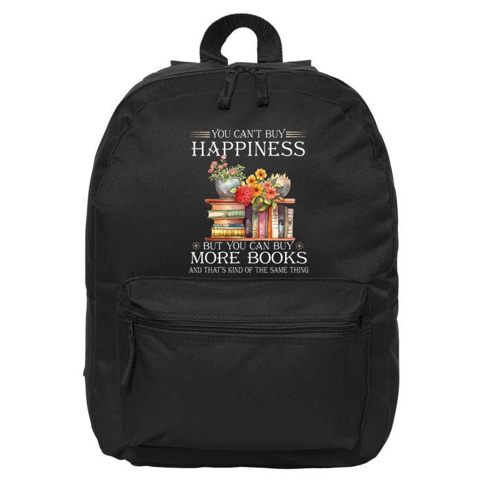 Books Reading Lovers Bookworm Funny Librarian Book Nerd Read 16 in Basic Backpack