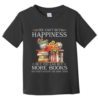 Books Reading Lovers Bookworm Funny Librarian Book Nerd Read Toddler T-Shirt