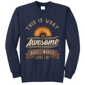 Bagel Roll Lover Baker Wheat Bakery Jewish Bread Gift Idea Sweatshirt