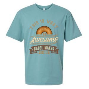 Bagel Roll Lover Baker Wheat Bakery Jewish Bread Gift Idea Sueded Cloud Jersey T-Shirt