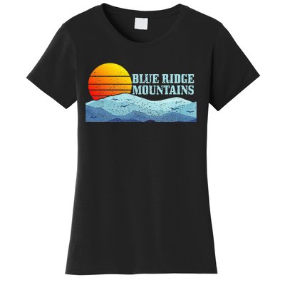 Blue Ridge Mountains Vintage Vintage Hiking Camping Gift Women's T-Shirt