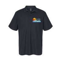 Blue Ridge Mountains Vintage Hiking Camping Softstyle Adult Sport Polo