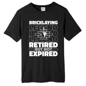 Brickie Retiree Mason Masonry Brick Cement Block Bricklayer Tall Fusion ChromaSoft Performance T-Shirt