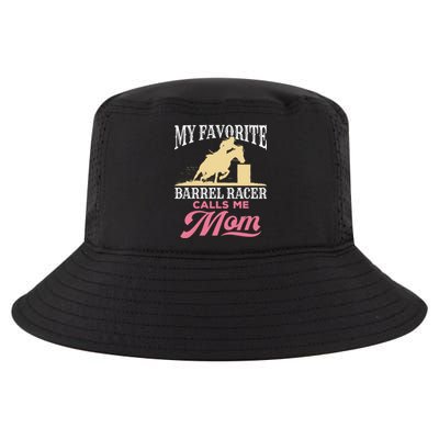 Barrel Racing Mom Horse Favorite Barrel Racer Mother's Day Gift Cool Comfort Performance Bucket Hat