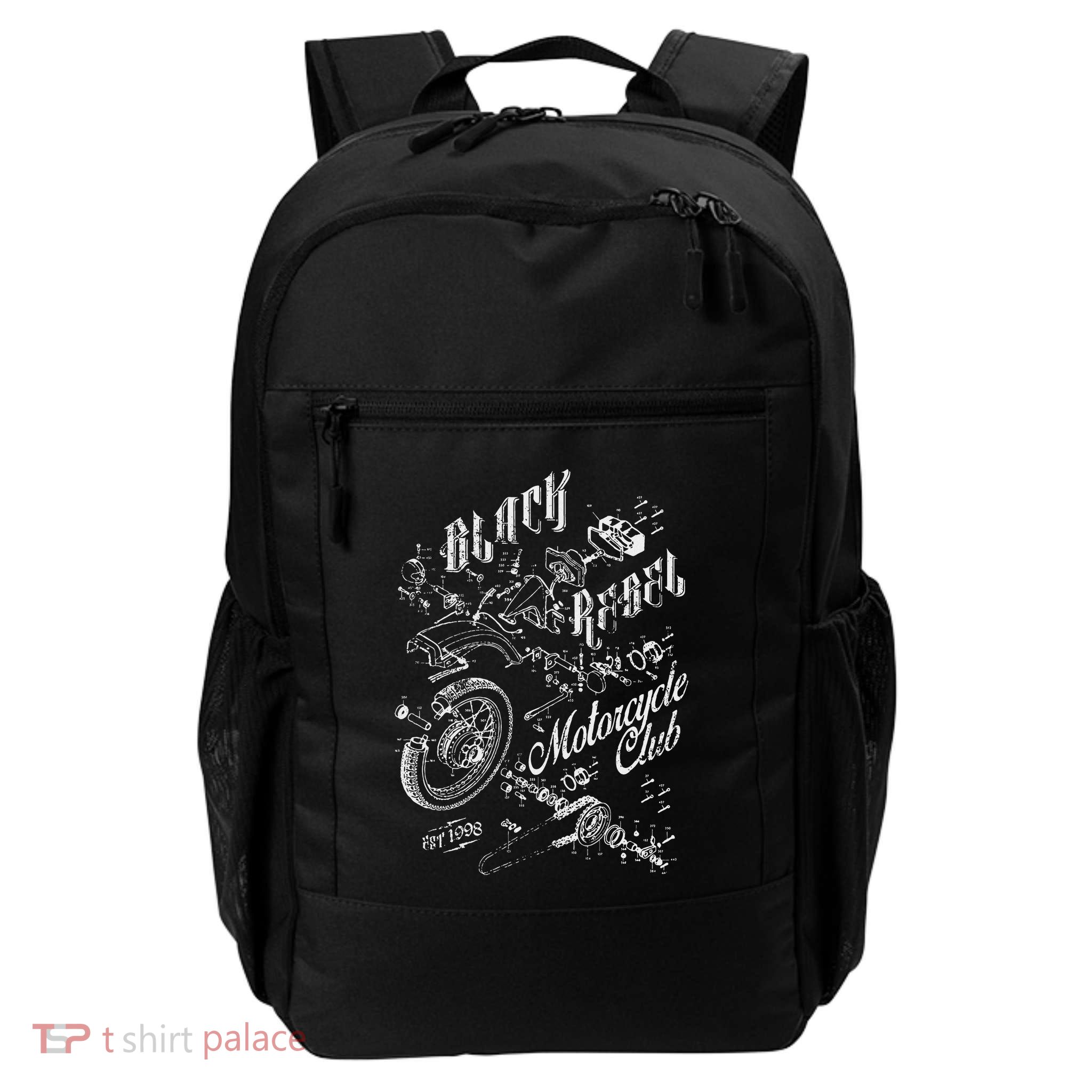 Black Rebel Motorcycle Club Moto Daily Commute Backpack