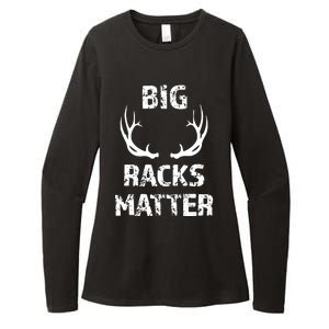 Big Racks Matter Funny Deer Buck Hunting Men Hunter Womens CVC Long Sleeve Shirt