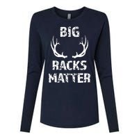 Big Racks Matter Funny Deer Buck Hunting Men Hunter Womens Cotton Relaxed Long Sleeve T-Shirt