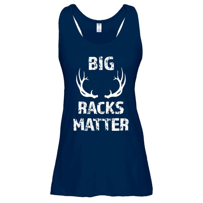 Big Racks Matter Funny Deer Buck Hunting Men Hunter Ladies Essential Flowy Tank