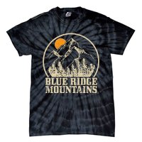 Blue Ridge Mountains Vintage Vintage Hiking Camping Gift Tie-Dye T-Shirt