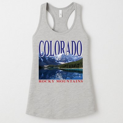Beautiful Rocky Mountains Colorado Womens Tank Top