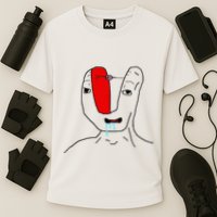 Brain Rot Meme Performance Shirt