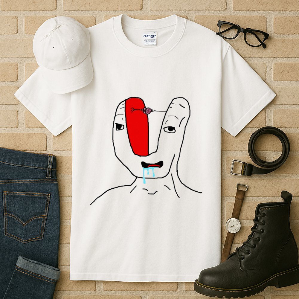 Brain Rot Meme Tall T-Shirt