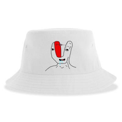 Brain Rot Meme Sustainable Bucket Hat