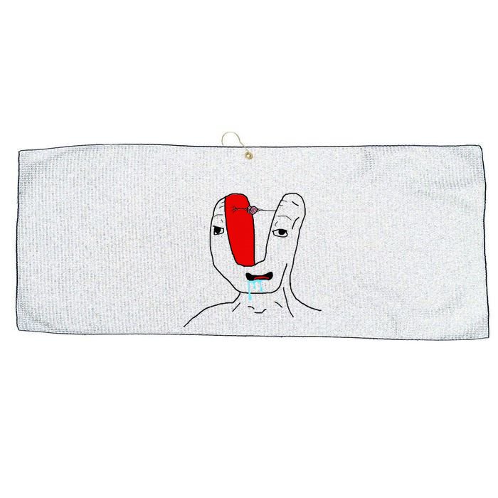 Brain Rot Meme Large Microfiber Waffle Golf Towel