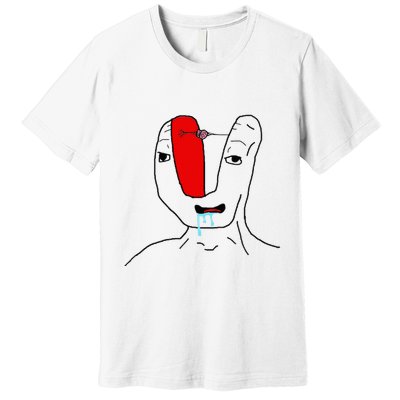 Brain Rot Meme Premium T-Shirt