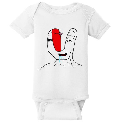 Brain Rot Meme Baby Bodysuit