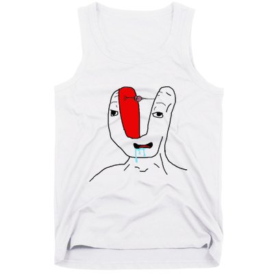 Brain Rot Meme Tank Top