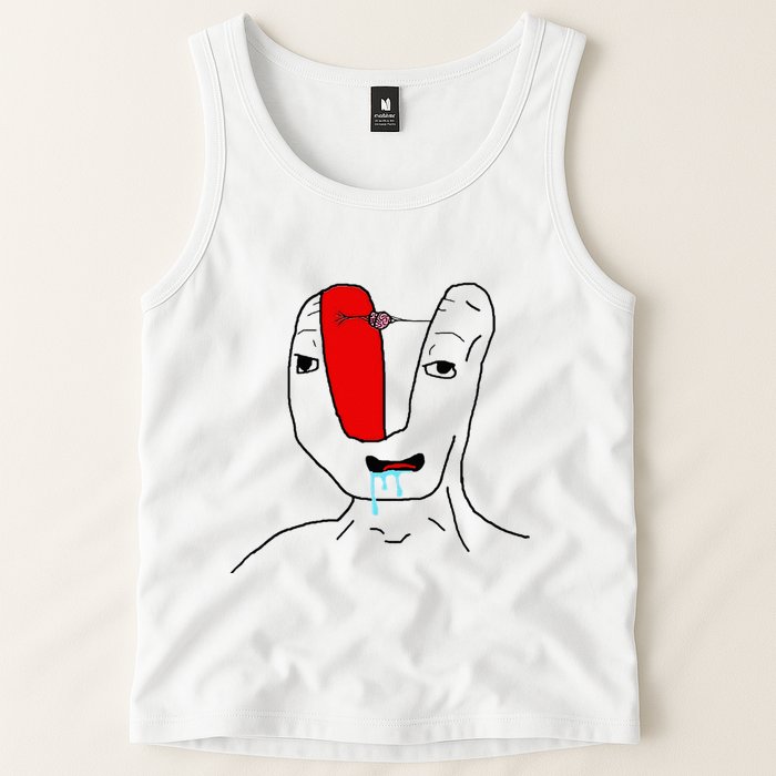Brain Rot Meme Tank Top