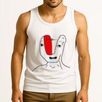 Brain Rot Meme Tank Top