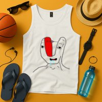 Brain Rot Meme Tank Top