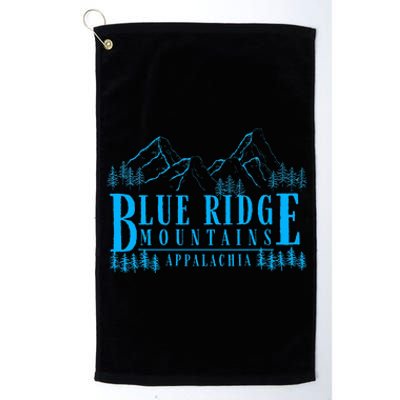 Blue Ridge Mountains Appalachia Souvenir Gift Platinum Collection Golf Towel