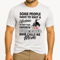 Bull Rider Mom Some People Have To Wait A Lifetime Xmas Cooling Performance Crew T-Shirt