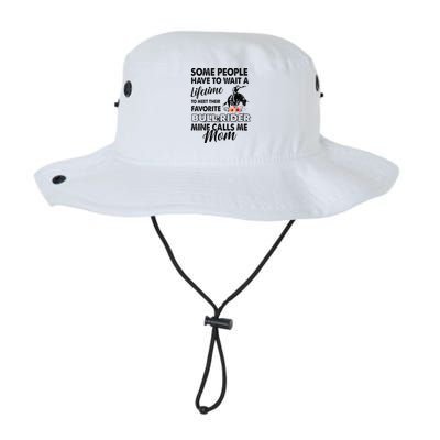 Bull Rider Mom Some People Have To Wait A Lifetime Xmas Bucket Hat
