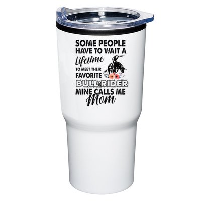 Bull Rider Mom Some People Have To Wait A Lifetime Xmas Tumbler