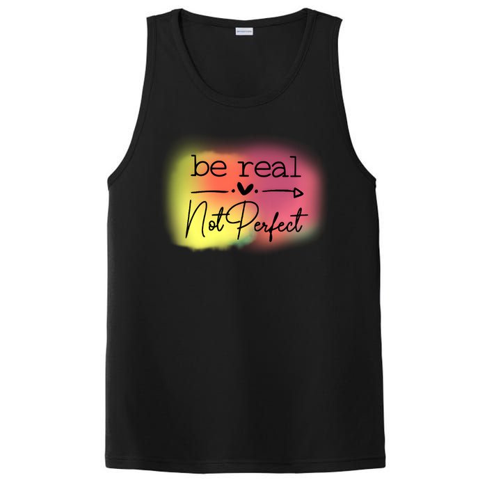 Be Real Not Perfect PosiCharge Competitor Tank