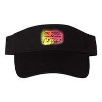 Be Real Not Perfect Valucap Bio-Washed Visor