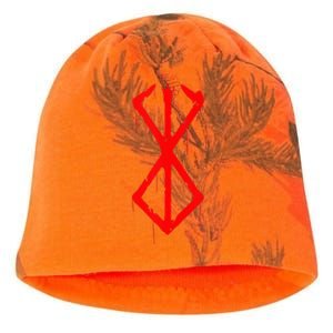 Berserker Rune Norse Viking Warrior Bloody Symbol Kati - Camo Knit Beanie